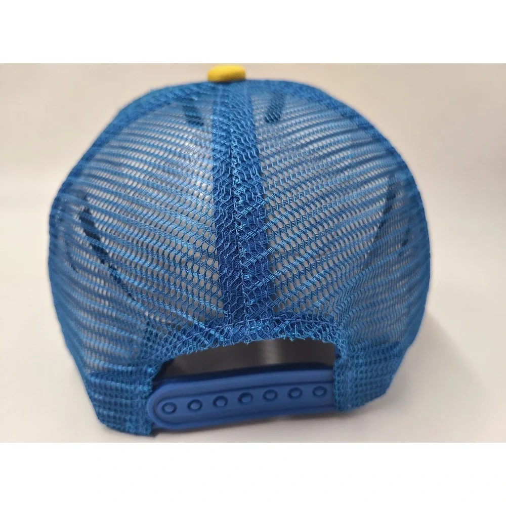 Corona Extra Cerveza Mexican Beer Mesh Trucker‎ (Fits Small) Hat Cap Yellow Blue